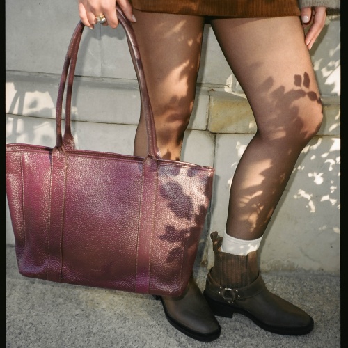 Sal Tote Bag Horizontal, burgundy